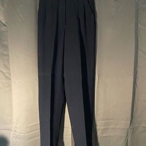 Ralph Lauren Women's Navy Blue cuffed Pants